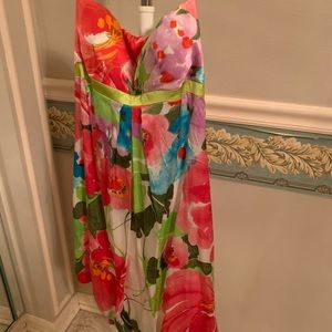 Cache floral print size 4 dress